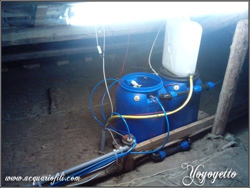 Cambio acqua automatizzato