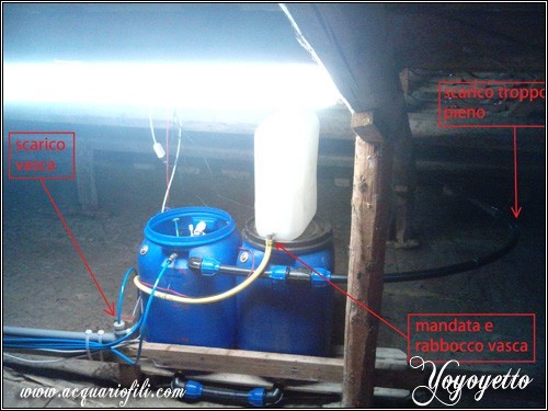 Cambio acqua automatizzato