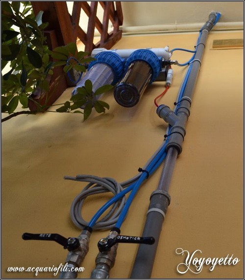 Cambio acqua automatizzato